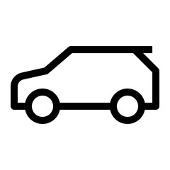 transportation thin icon