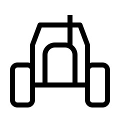 transportation thin icon