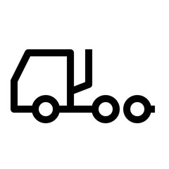transportation thin icon