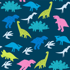 Colorful Dinosaurs – Prehistoric Fun © Fernandes
