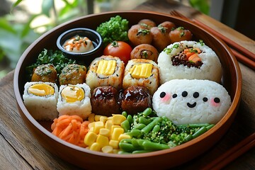 Colorful Bento Box Lunch
