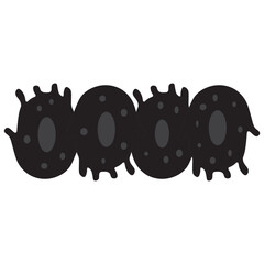 Osteoblasts glyph icon