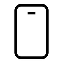 smart home thin icon