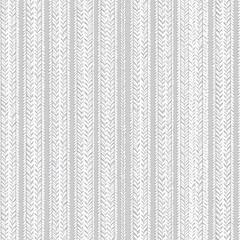 Gray, woven pattern repeats vertically creating an elegant, monochromatic, and textured background