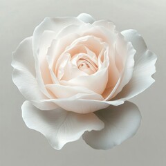 Delicate Pale Rose Close-up