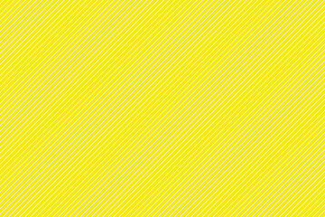 細い斜めの黄色と白のストライプ模様