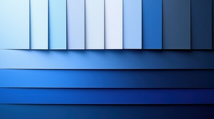 Minimalist design close-up of layered blue tones with textural depth in digital art