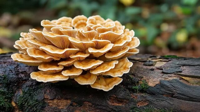 maitake mushrooms. nutritious food. Organic mushrooms