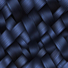 Interwoven strands create textured background. Abstract pattern of layered fiber, close-up