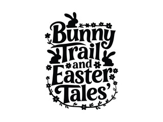 Fototapeta premium Easter Bunny Quotes T-Shirt Design | Egg Hunt Champion | Funny Kids Tee 