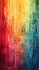 Colorful Abstract Vertical Stripes