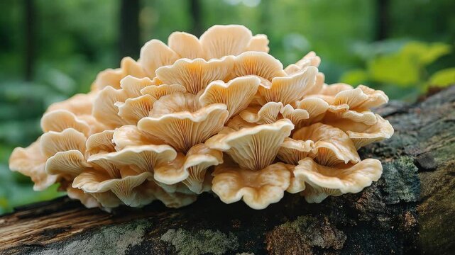 maitake mushrooms. nutritious food. Organic mushrooms