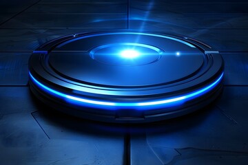 Modern Robotic Vacuum Cleaner with Advanced Smart Home and Efficient Cleaning Algorithms