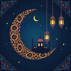 Eid Mubarak background design
