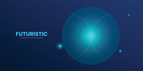 Dark Blue Abstract Background Featuring Business light circle Technology, modern Illustration Increase to technology with Data Graph Strategy, Perfect for Banners, Covers, Posters