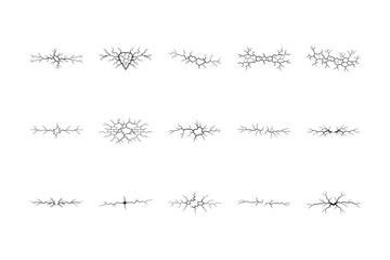 Realistic Wall Cracks Texture &ndash; High-Resolution  illustration