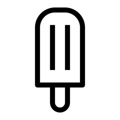 food and fruit thin icon