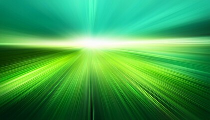 Obraz premium abstract background abstract green motion blur background with bright light gradient green lines design