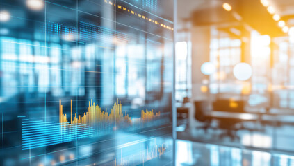 Dynamic Financial Data Visualization on Modern Display