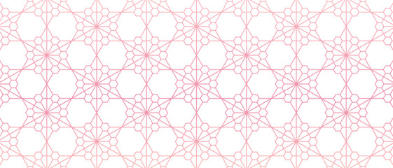 幾何学 抽象 六角形 花 パターン 春 背景