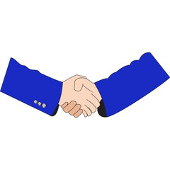 Hand Business Illustration