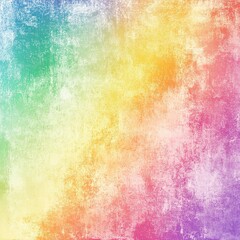 Fototapeta premium Abstract rainbow watercolor gradient with texture watercolor design, isolated on white background