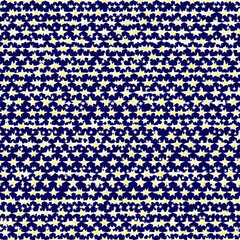 Starry expanse Repeating celestial pattern on deep blue night sky