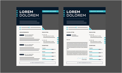 Resume CV. Clean Resume Layout, Minimalist resume cv template, Resume design template
