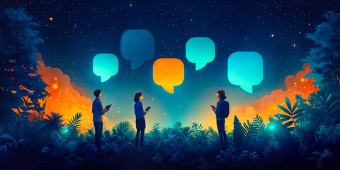 Obraz premium Context-Aware Translation in Digital Communication: Understanding Cultural and Contextual Cues for Enhanced Engagement