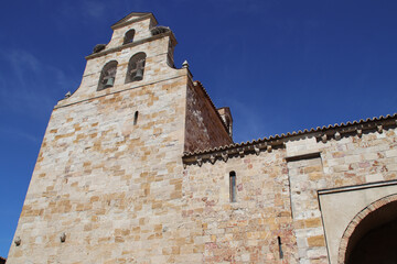 santa maria la nueva church in zamora in spain 