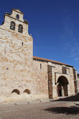 Obraz premium santa maria la nueva church in zamora in spain 