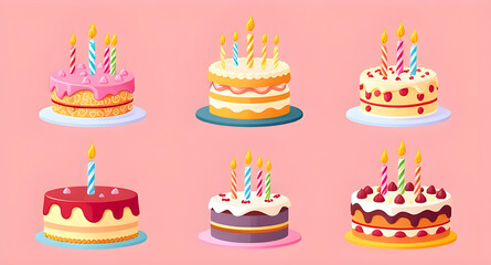 birthday cake set