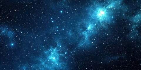 Fototapeta premium Space-themed digital background with twinkling stars