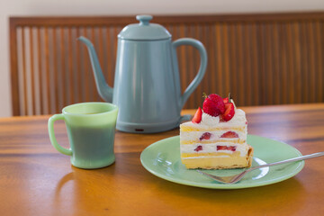 美味しいショートケーキ