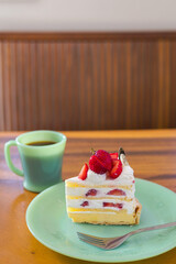 美味しいショートケーキ