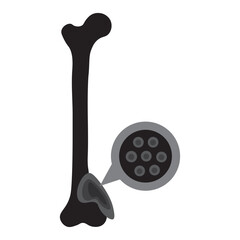 Chondrosarcoma glyph icon
