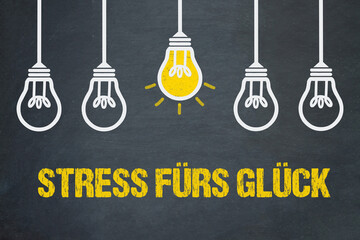 Stress fürs Glück