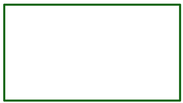 green rectangle frame basic shape
