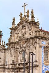 Fototapeta premium Porto, Portugal Igreja do Carmo church