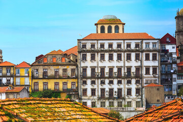Fototapeta premium Porto, Portugal old town houses