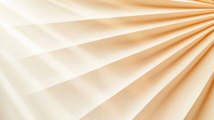 Obraz premium Elegant abstract background with soft peach gradient and diagonal folds for design projects.