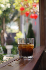Coffee (from the French: café [/kafe/])[2] is a beverage brewed from roasted coffee beans, which are the fruit of the coffee plant. The coffee plant is native to tropical Africa and the equatorial reg