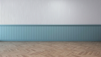 Empty room with Wall Background. 3D illustration, 3D rendering