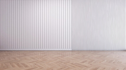 Room interior with wall background. 3D rendering ,3D illustration	
