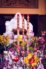 Incense burning in Chinese temples is a ritual of reverence. Smoke carries prayers to deities, symbolizing purification and connection to the spiritual realm.