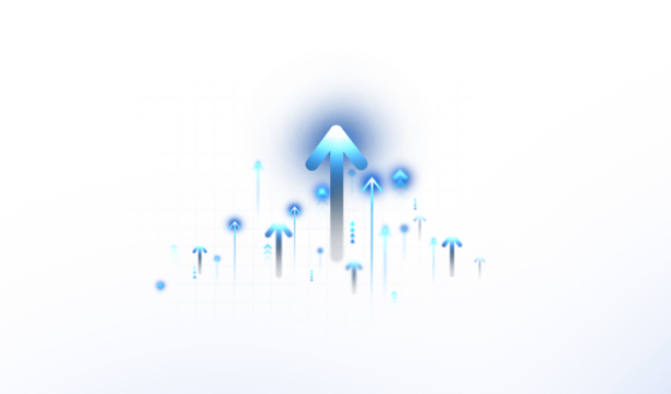 Transparent or png stock market investment trading graph growth.Trade business analytics graph and financial chart.