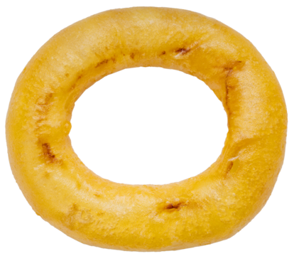 Fried Onion Rings on white background, Fried Onion Rings  isolate on white PNG File.