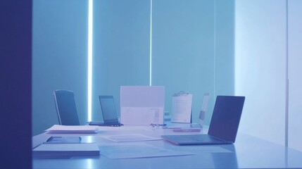 A corporate compliance team brainstorming money laundering prevention methods in an office. Featuring teamwork and collaboration