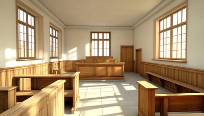 Courtroom Interior Design