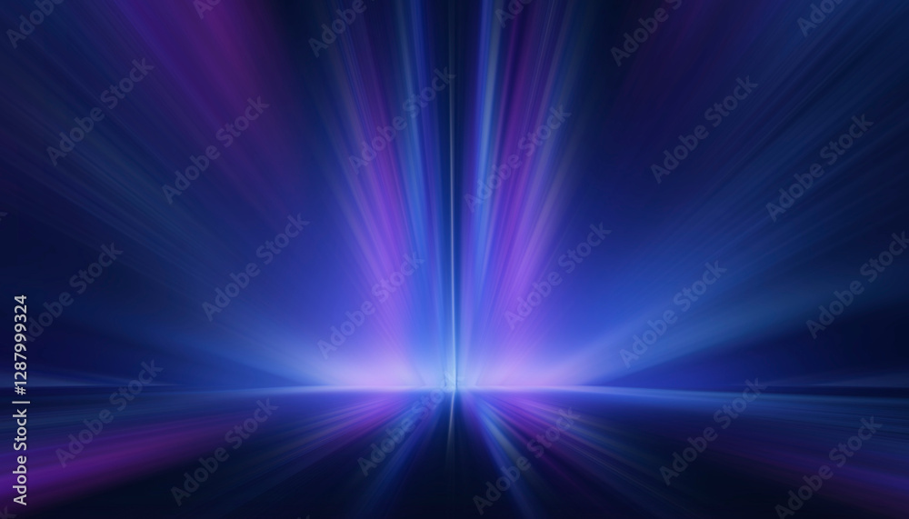 Wall mural abstract neon background light studio scene.